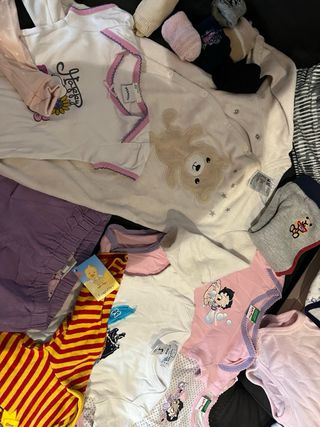 Lotto vestiti bimba 6-12 mesi