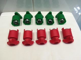 Bornes batería universales positivo y negativo 5+5