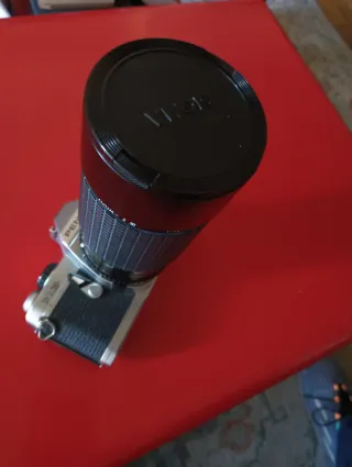 Cámara Pentax MG + Objetivo Sigma 75-200mm