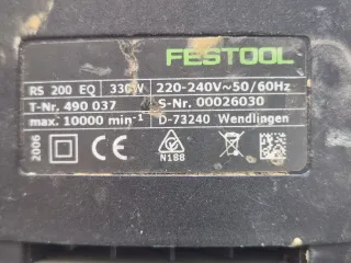 Lijadora Festool RS 200 EQ Y RS 3