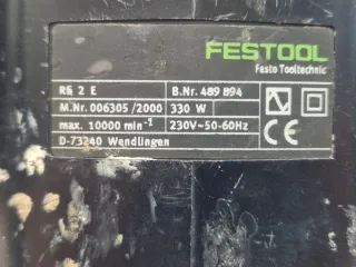 Lijadora Festool RS 200 EQ Y RS 3