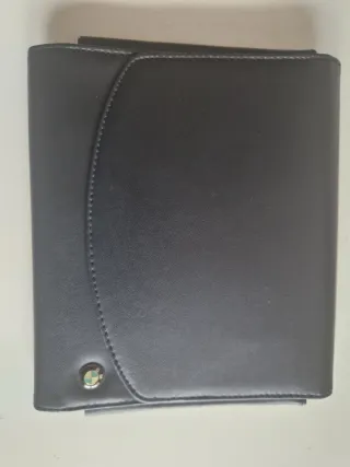 Portadocumentos BMW Original Negro Piel.