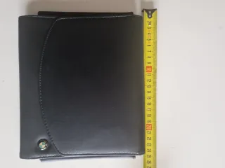 Portadocumentos BMW Original Negro Piel.