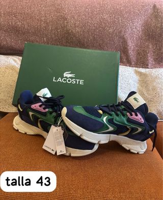 Zapatillas Lacoste Talla 43 Azul/Verde