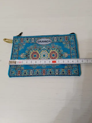 Cartera Granada azul y multicolor