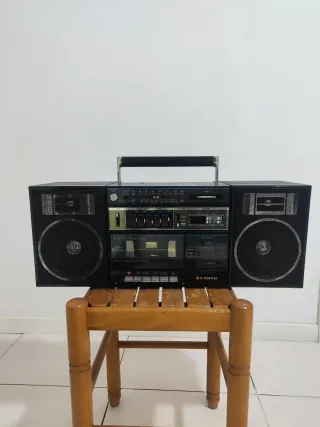 Radiocasete Sanyo C 12 mkII Vintage