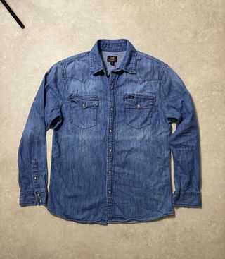 Camicia jeans Lee uomo taglia M