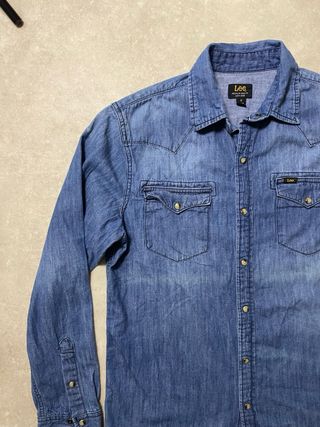 Camicia jeans Lee uomo taglia M
