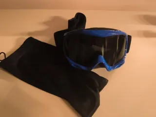 Gafas de esquí infantiles azules