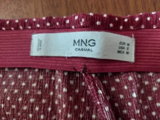 Pantalón culotte de Mango con cintura elástica