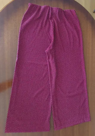 Pantalón culotte de Mango con cintura elástica