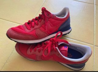 Zapatillas Nike Talla 40 Rojas y Azules