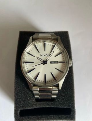 Reloj Nixon Sentry SS Plateado