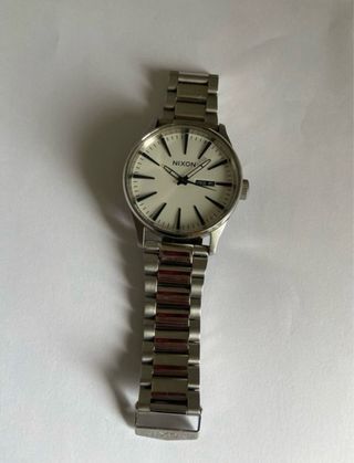 Reloj Nixon Sentry SS Plateado