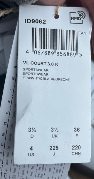 Adidas VL Court 3.0 36