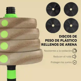 Mancuernas Ajustables 30kg 3 en 1