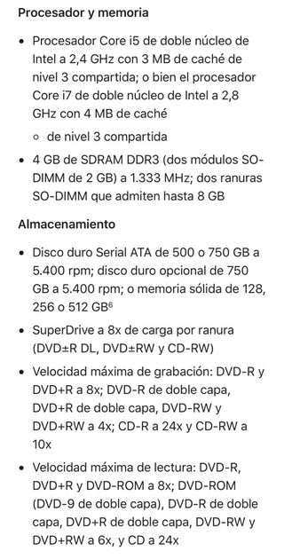 MacBook Pro 2011 Plata
