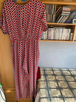 Mono largo estampado casi nuevo