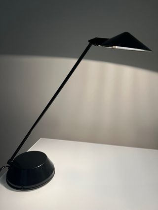 Lámpara de estudio negra