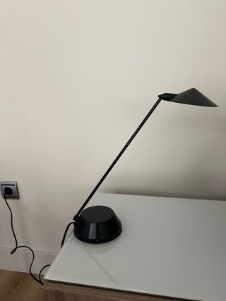 Lámpara de estudio negra