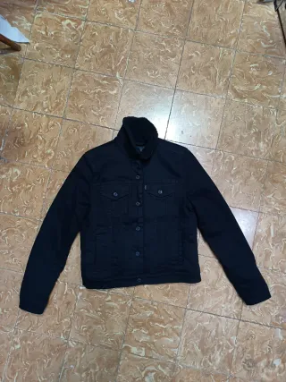 Cazadora Vaquera Borrego Levi's Negra Y2K Mujer