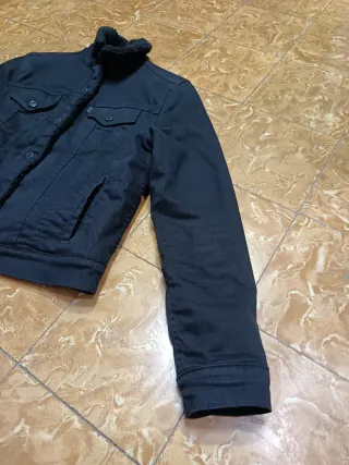 Cazadora Vaquera Borrego Levi's Negra Y2K Mujer