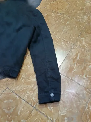 Cazadora Vaquera Borrego Levi's Negra Y2K Mujer