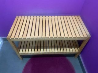 Banco de madera ikea