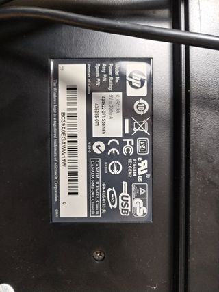 Teclado HP KUS0133