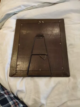 Marco de piel años 30 gran tamaño