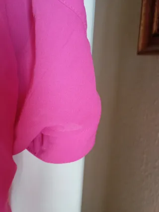 Blusa rosa talla única