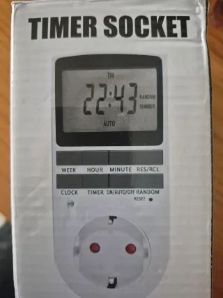 Enchufe Temporizador Digital