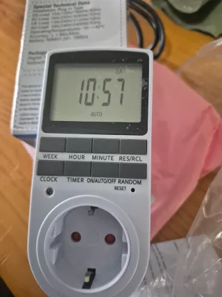 Enchufe Temporizador Digital