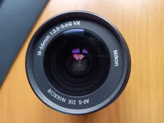 Objetivo Nikon Nikkor DX 18-55mm f/3.5-5.6G VR