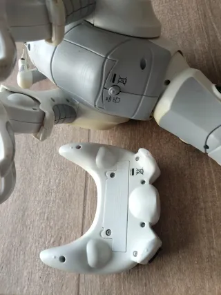 Dinosaurio con mando