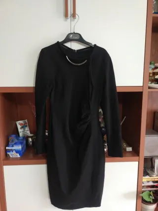 Vestito nero aderente Sportstaff