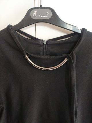 Vestito nero aderente Sportstaff