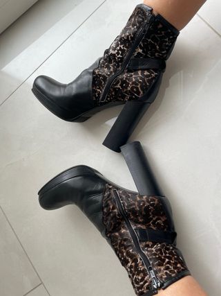 Stivaletti Napoleoni vero cuoio