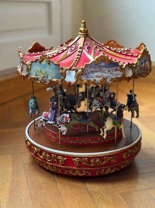 Carrusel Navideño Decorativo