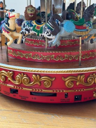 Carrusel Navideño Decorativo