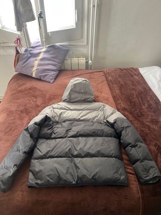 Chaqueta Barcelona Nike Negra y Gris muy abrigada