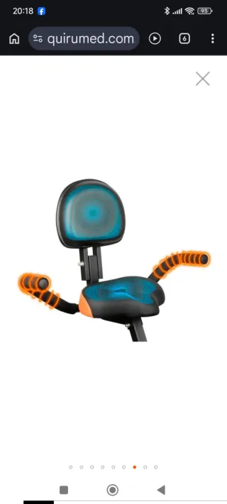 Bicicleta Estática Plegable