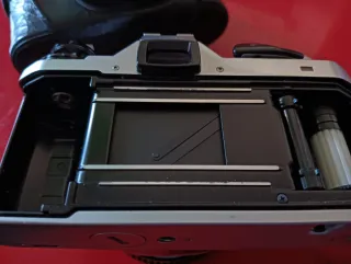 Cámara Pentax ME Súper + Objetivo 50mm 1:2 + funda