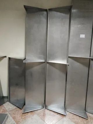 Estanterías de acero inoxidable