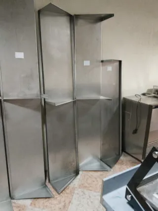 Estanterías de acero inoxidable