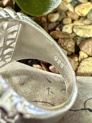 Anillo Plata 925 Diseño Calado