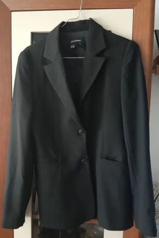 Americana Zara Mujer Negra