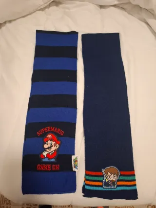 Pacchetto berretto e 2 sciarpe per bambini: Mario e Harry