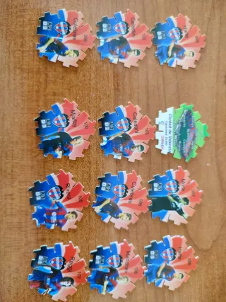 126 Tazos fútbol LFP Grefusa 2004-05