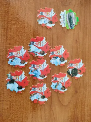 126 Tazos fútbol LFP Grefusa 2004-05